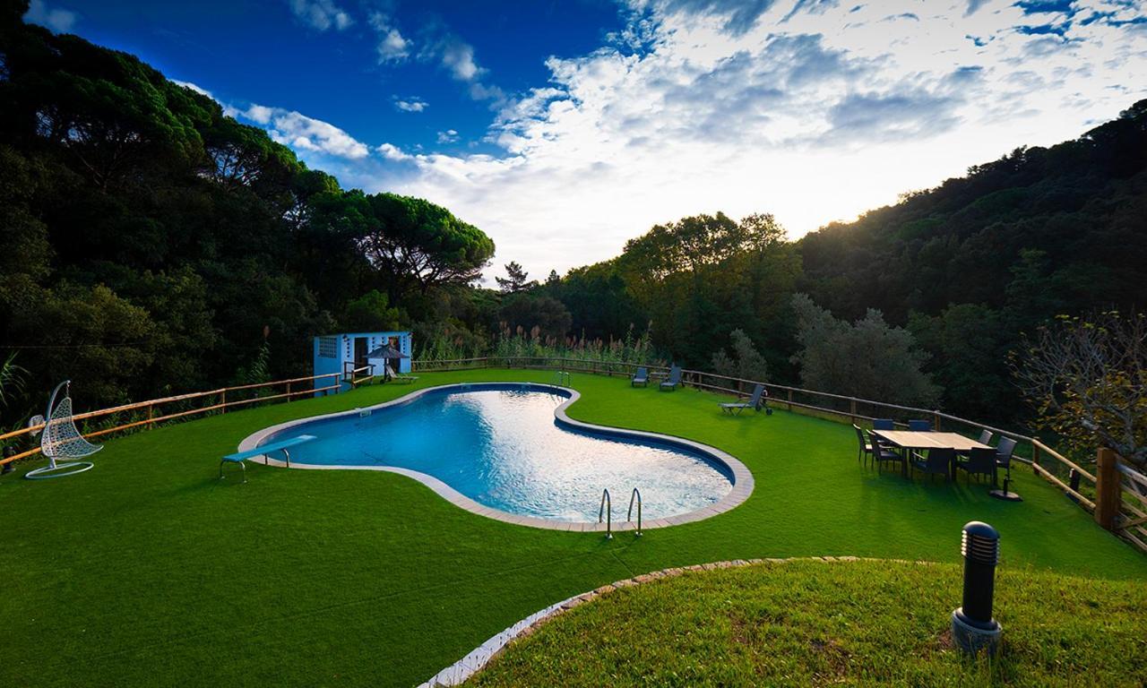 Вилла Casa Rural Mas Del Gall - Casa Nova, Barcelona Тордера Экстерьер фото